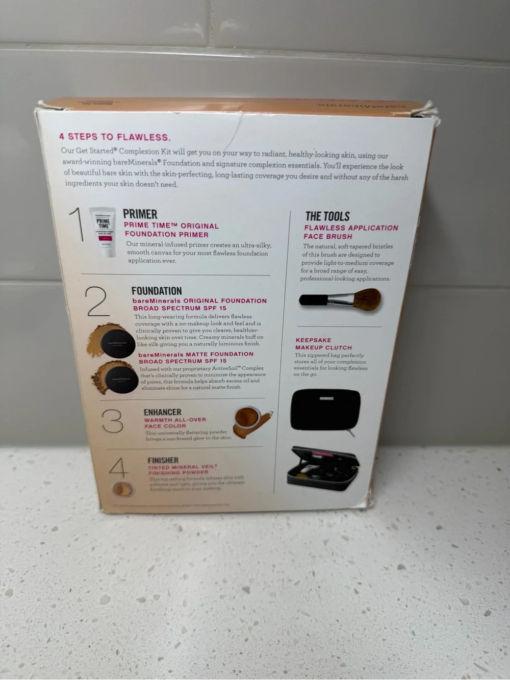 BareMinerals Get Started Complexion Kit, Medium Tan RARE. NEW